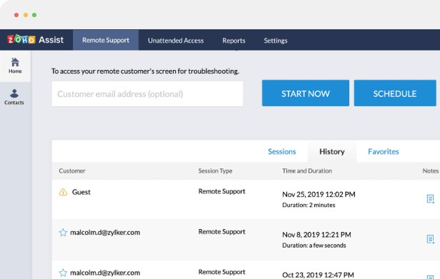 Remote work home tool