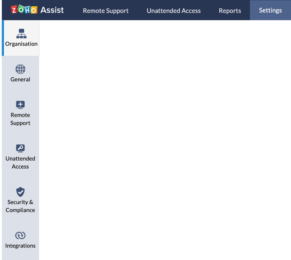 Remote desktop connection app - Zoho Assist