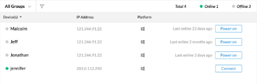 Configure una conexión remota en Windows - Zoho Assist