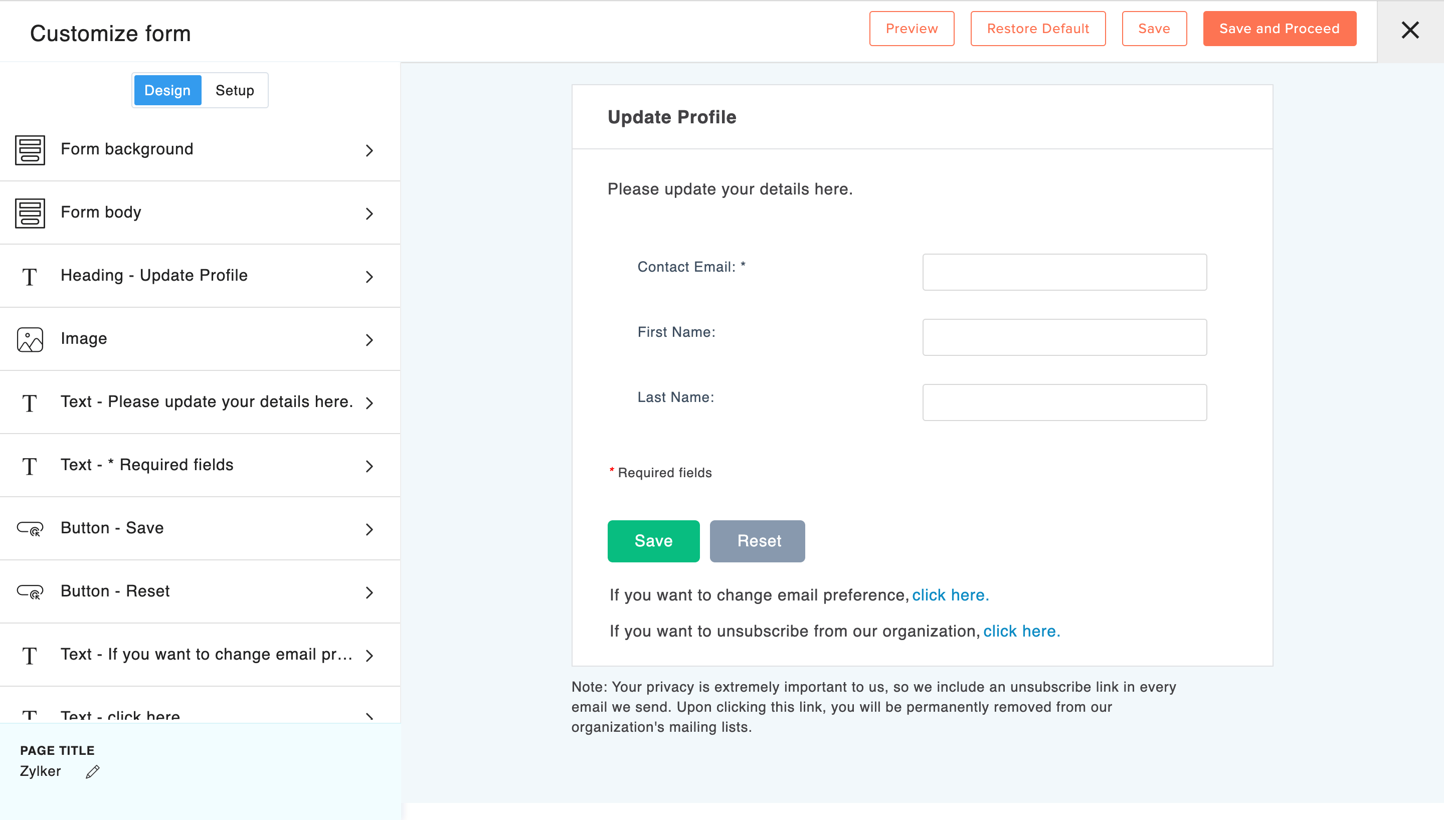 Keep your subscriber records up-to-date