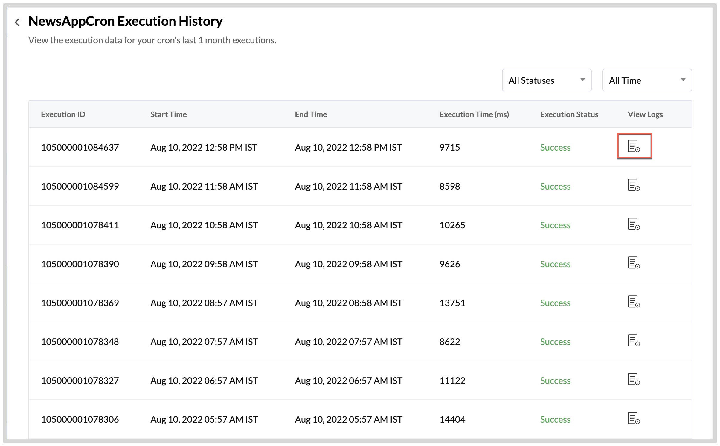 catalyst_cron_execution_history