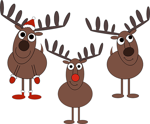 Donner, Blitzen and Rudolph