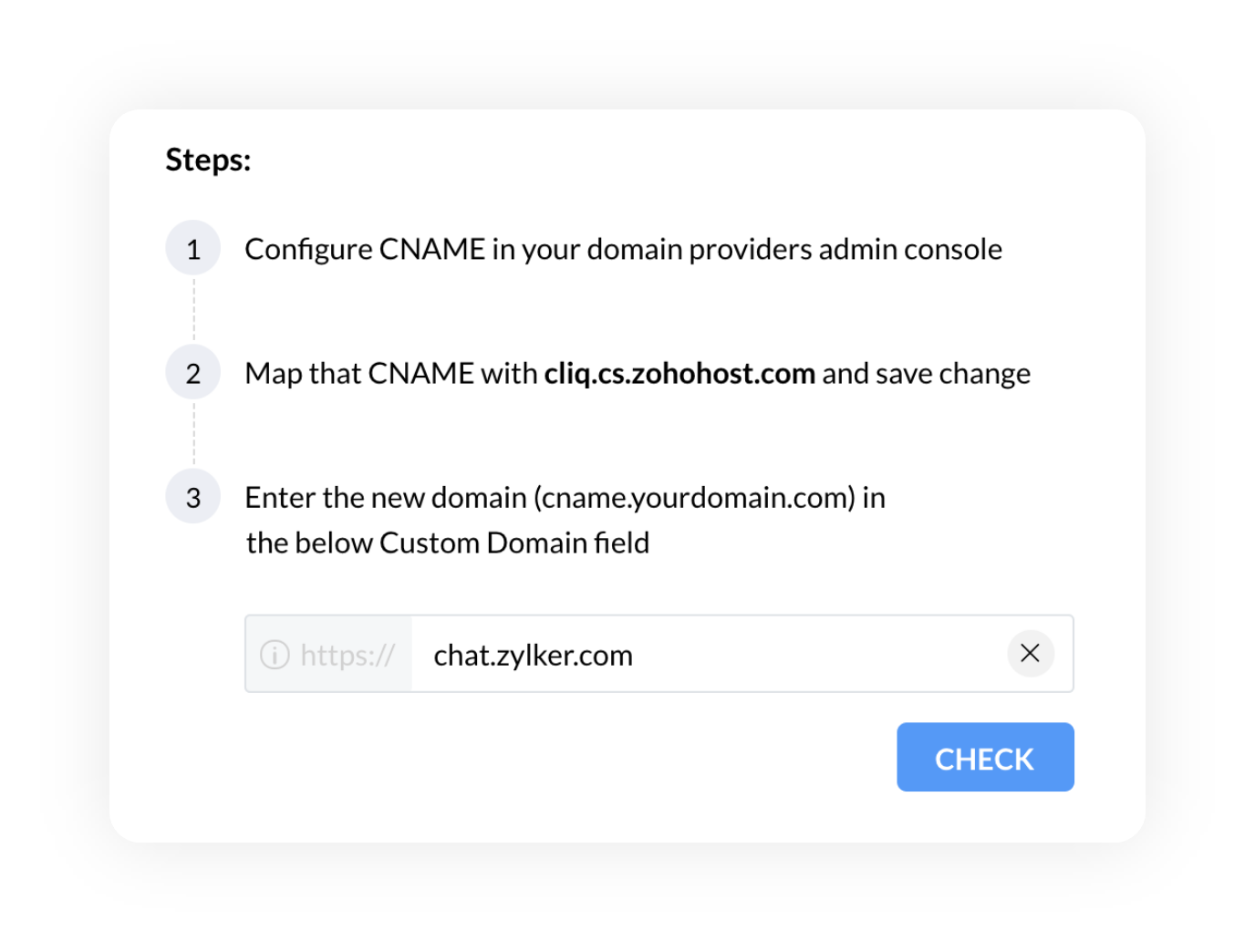 Cliq Enterprise customization