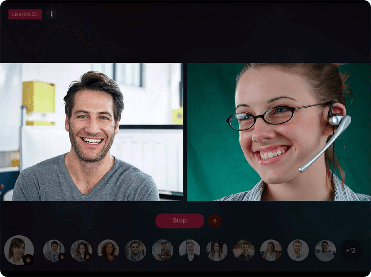 Connect over video with your entire organization