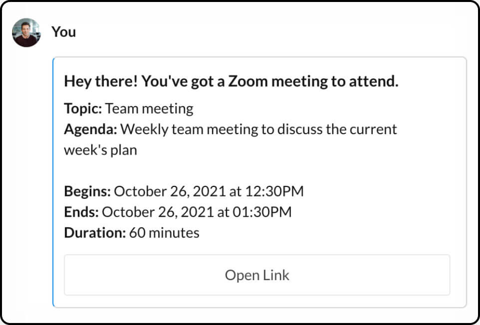Zoho Cliq and Zoom