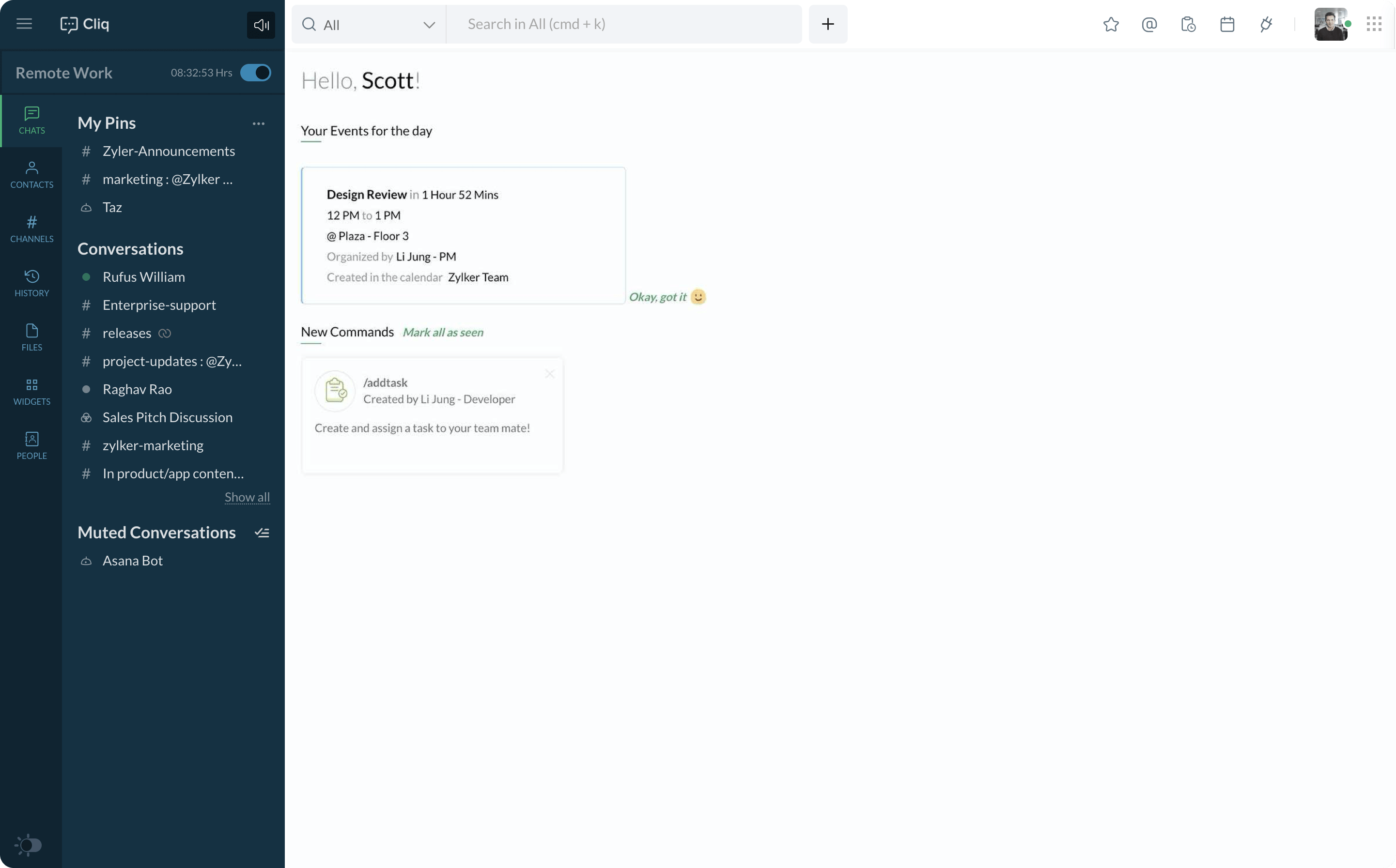 cliq homepage