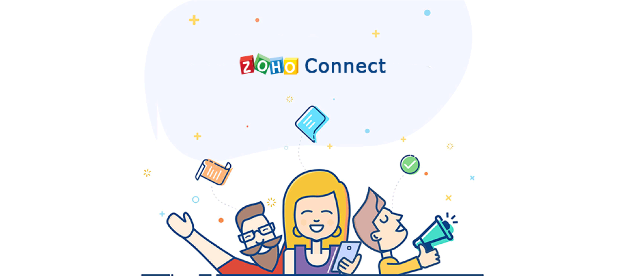 Zoho Connect イメージ