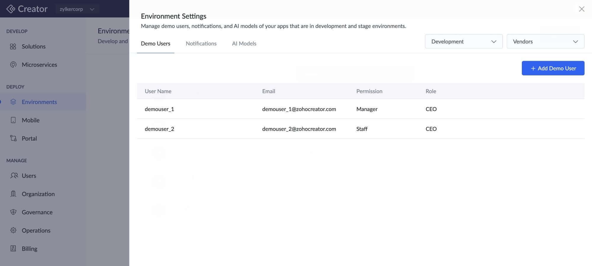 Test user permissions efficiently