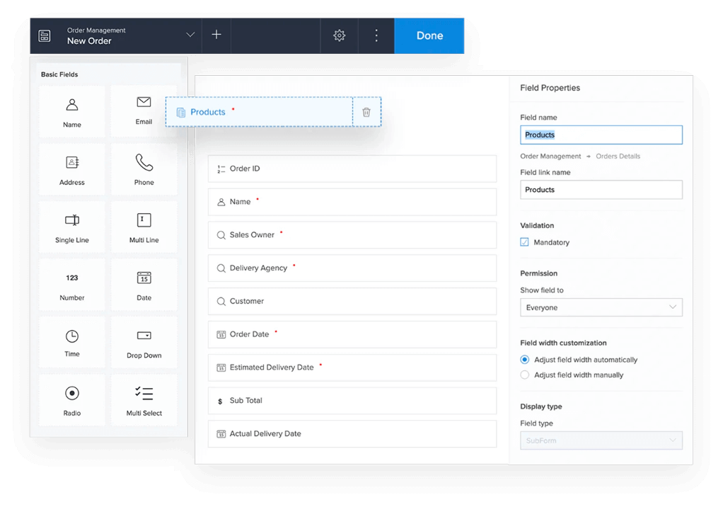 DATABASE & FORM CREATOR
