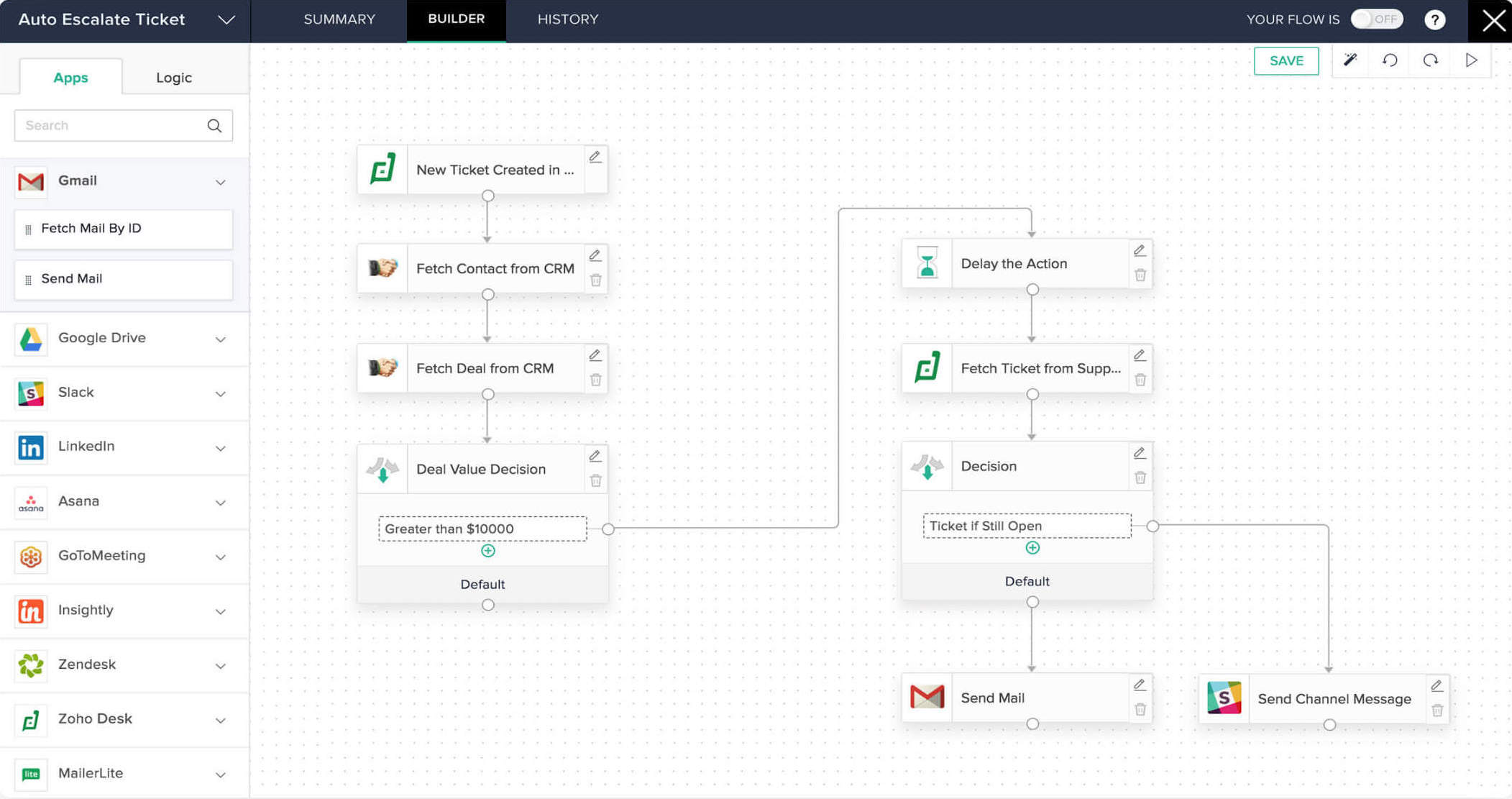 Creador de integraciones