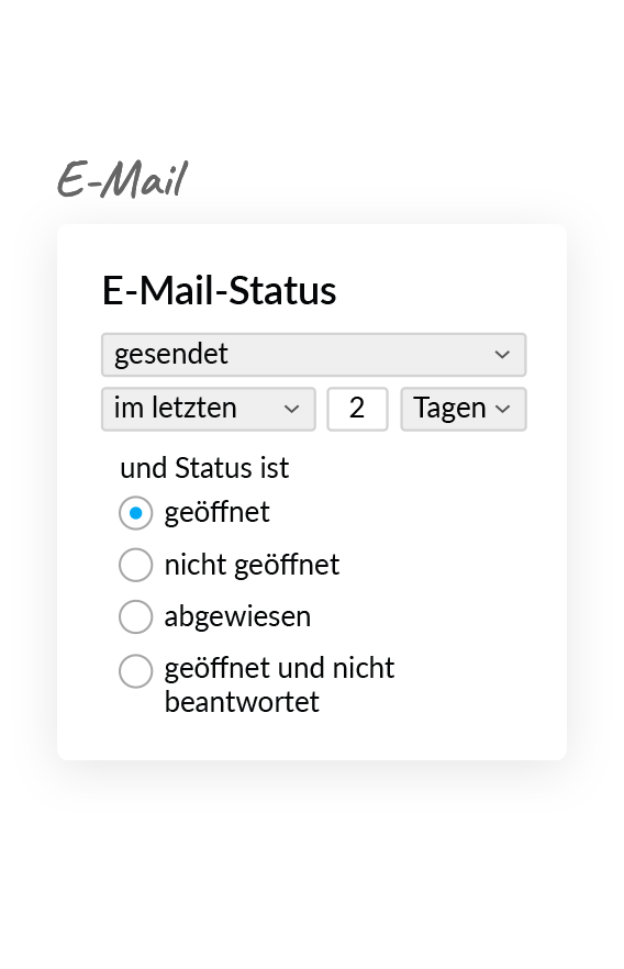 E-Mail – Omnichannel-Kommunikation – Zoho CRM-Software