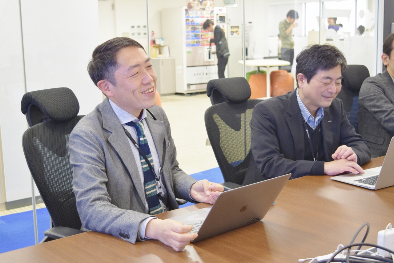 事例画像:事例写真:株式会社Too 青柳 氏 / 湊谷 氏