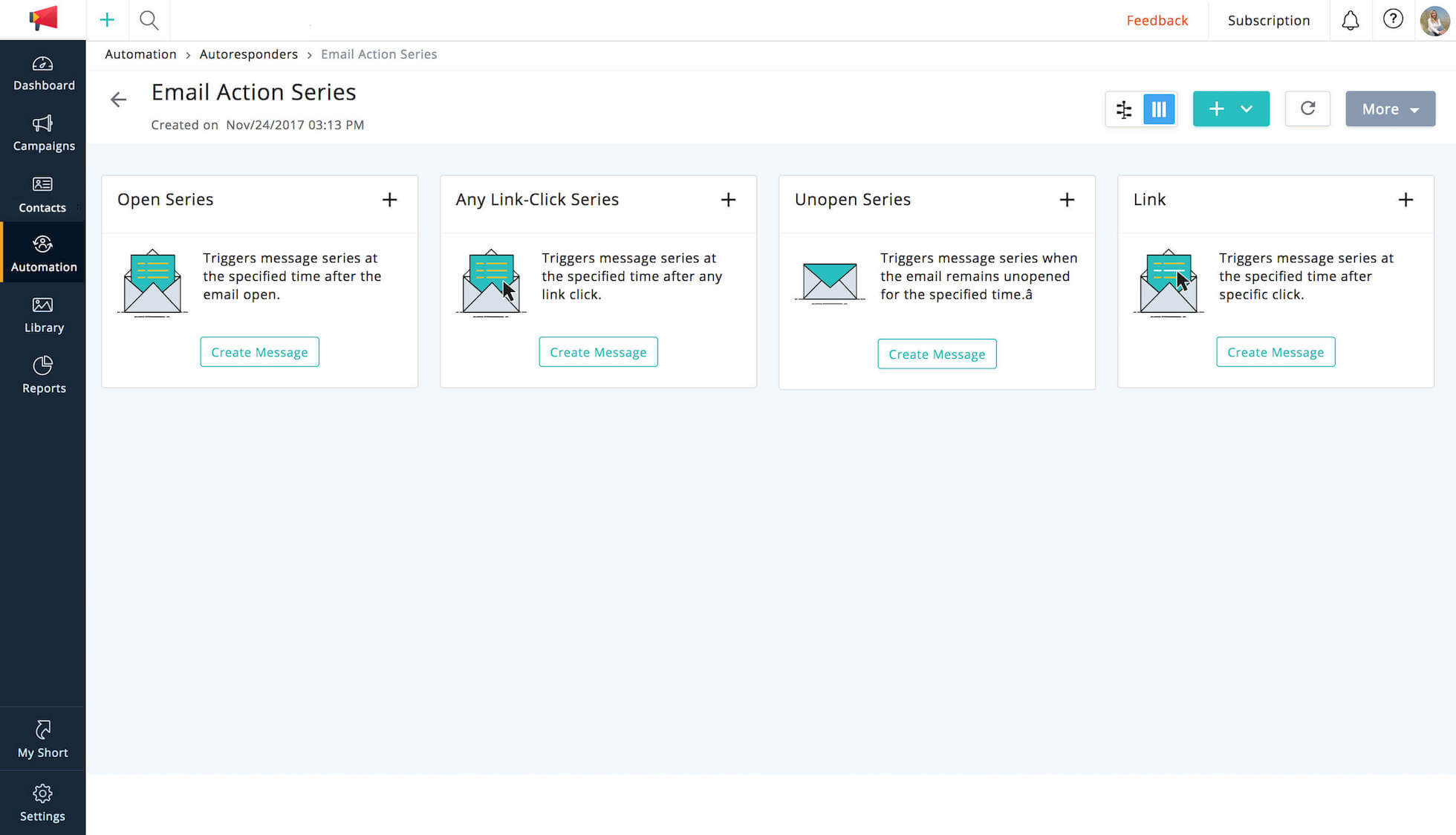 Email-action Autoresponder - Zoho Campaigns Email-action Autoresponder