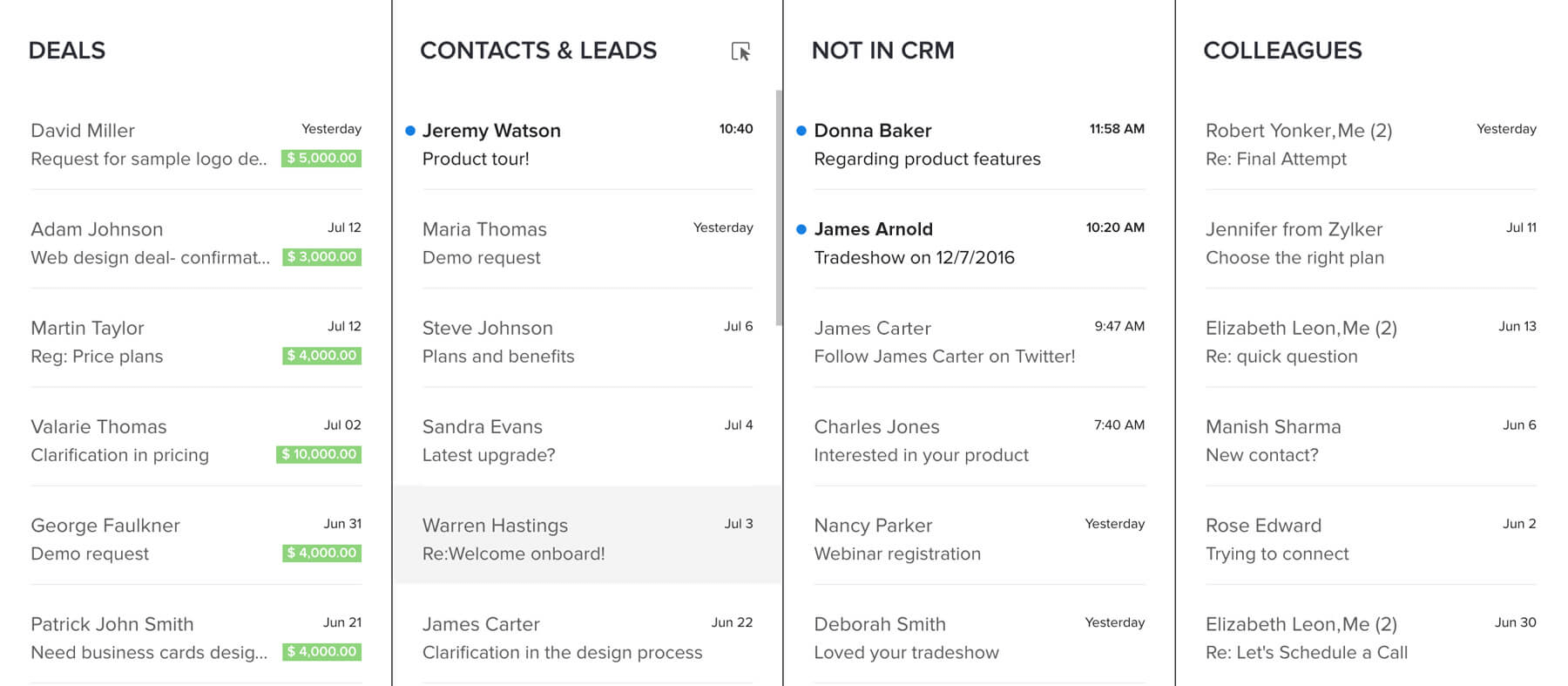 Email - Zoho CRM