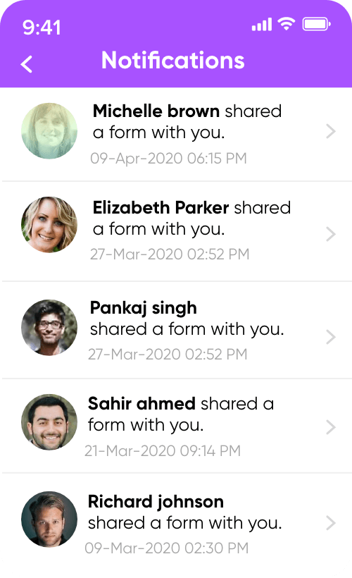 Automazione dei moduli mobili - Zoho Forms