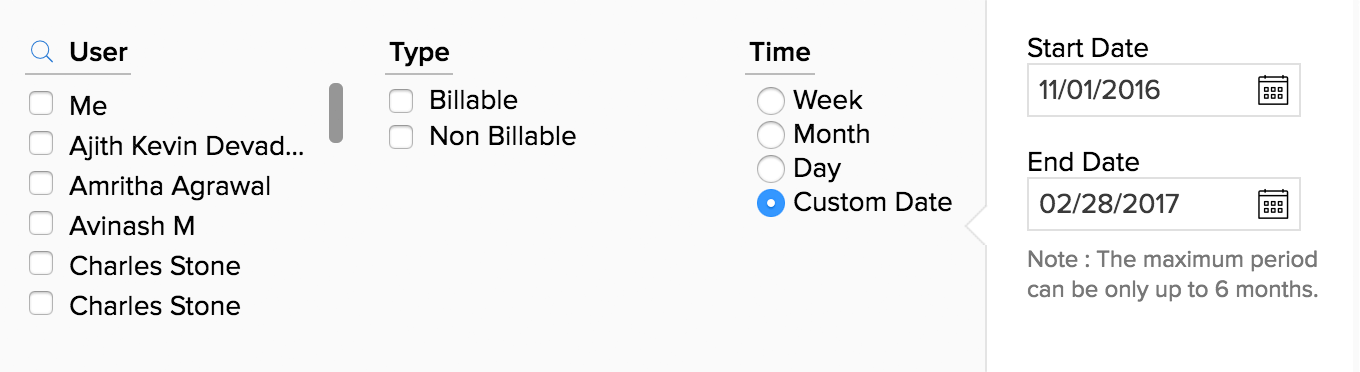 Special filters for Group By Date Special filters for Group By Date