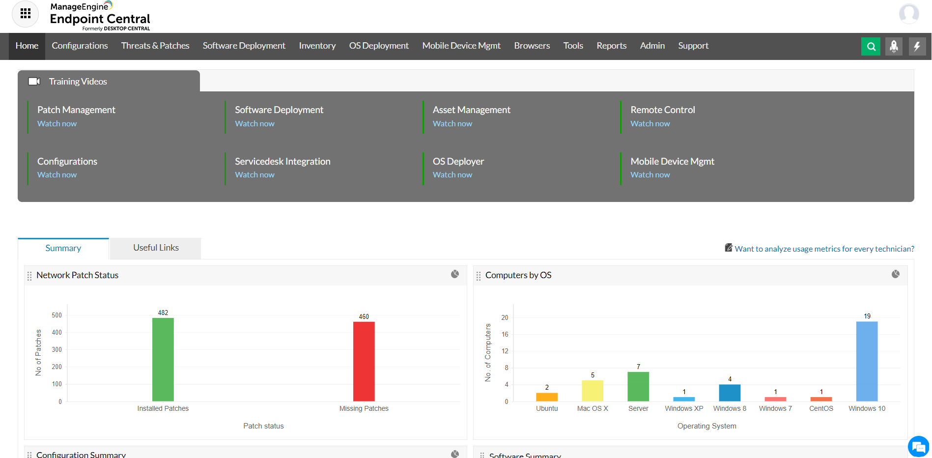 Unified endpoint management