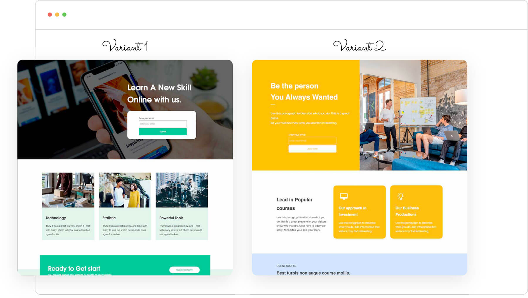 A/B testing