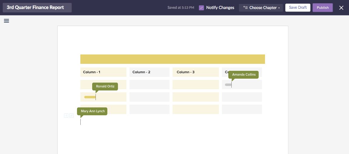 Collaborative wiki editor