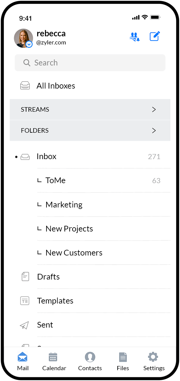 Mail on Mobile