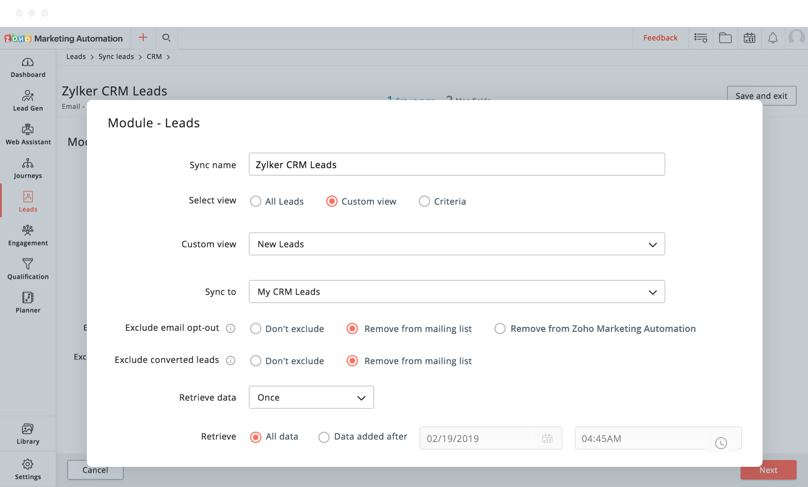 Kết nối CRM