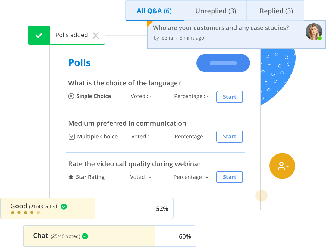 Interactive attendee engagement