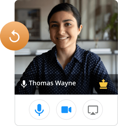 Best webinar hosting platform - Zoho Meeting