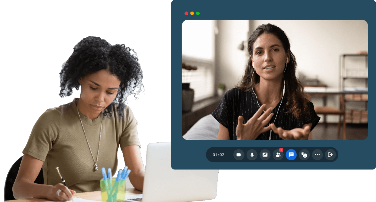 Desktop Meeting app for Executive training