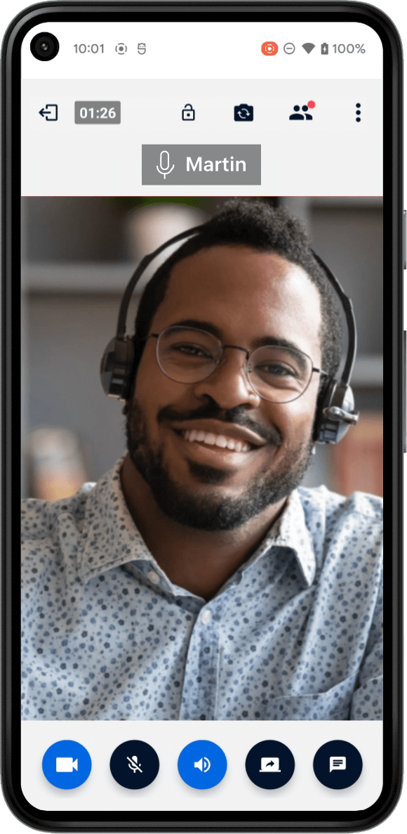 Experience mobile video conferencing