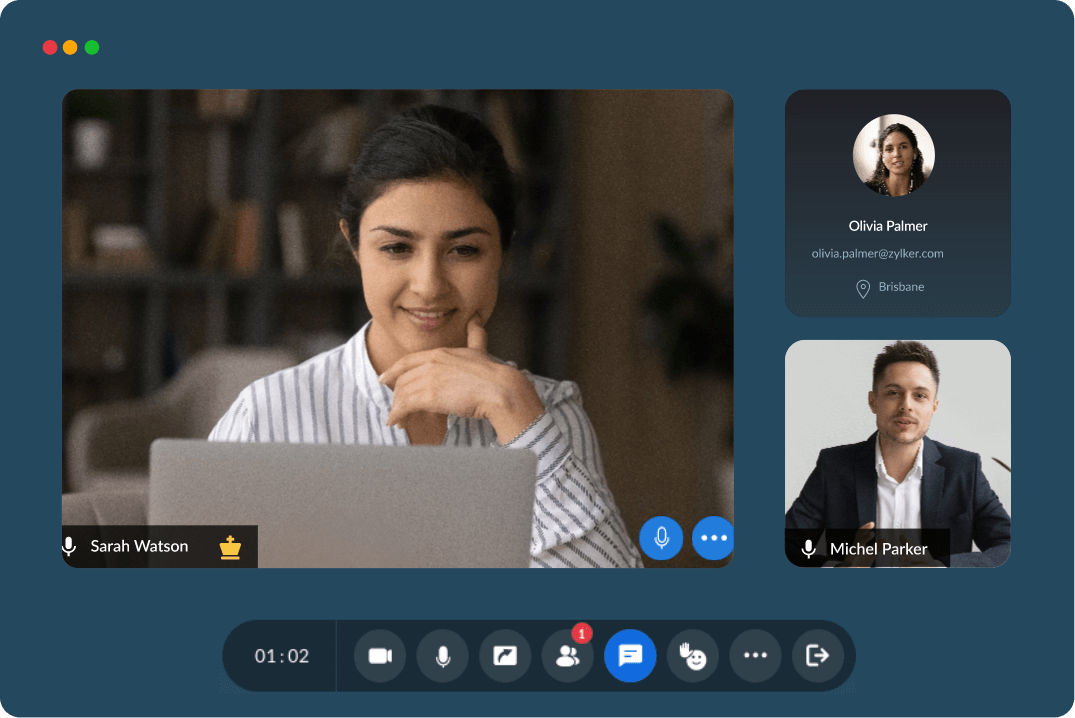 How to setup a virtual meeting with Zoho Meeting
