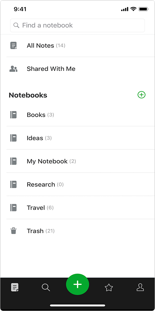 Notebook-Erlebnis
