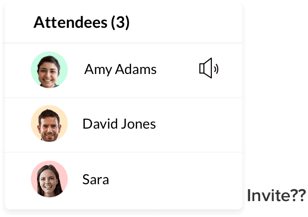 Video conferences