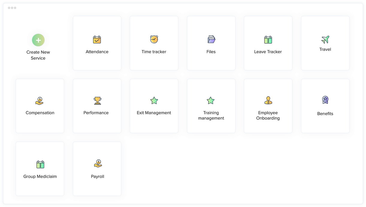 zoho people services