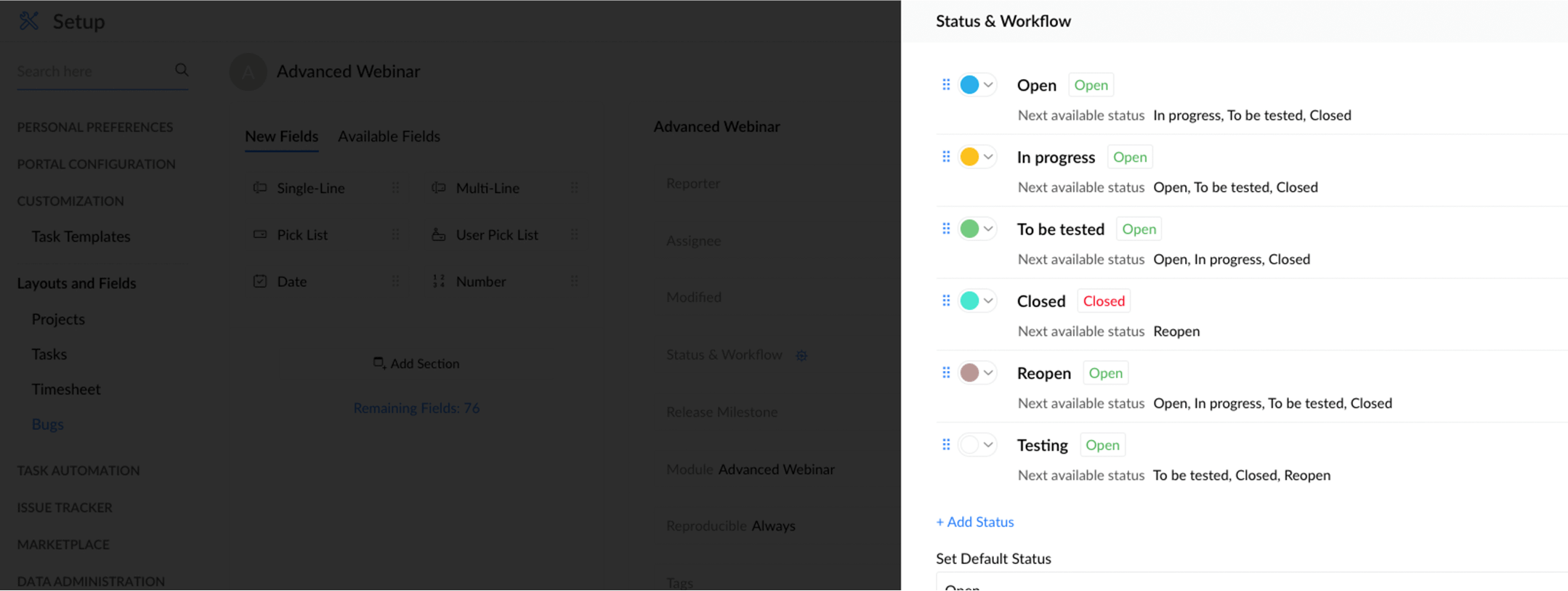 Workflows