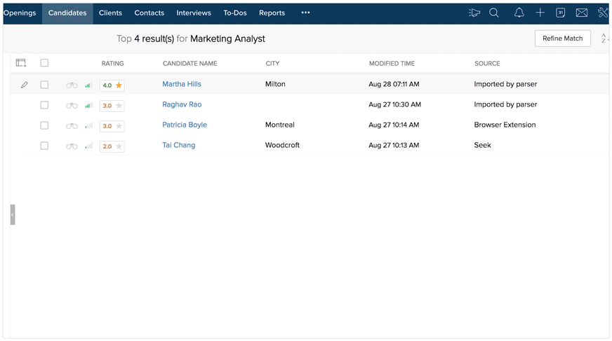 Reduce time-to-hire with AI recruitment - Human Capital Management | Zoho Recruit