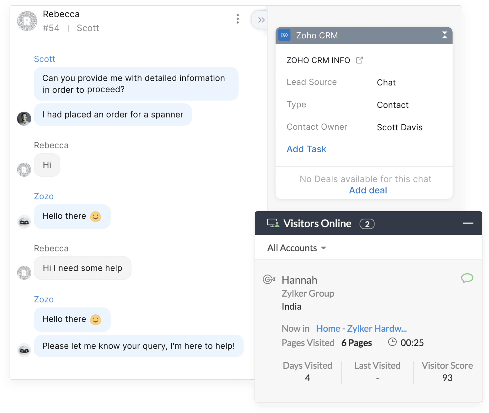 Leverage Zoho CRM