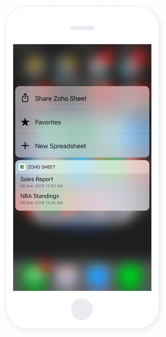 Get the advantage of 3D touch Get the advantage of 3D touch