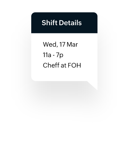 Empower your team with flexible schedules