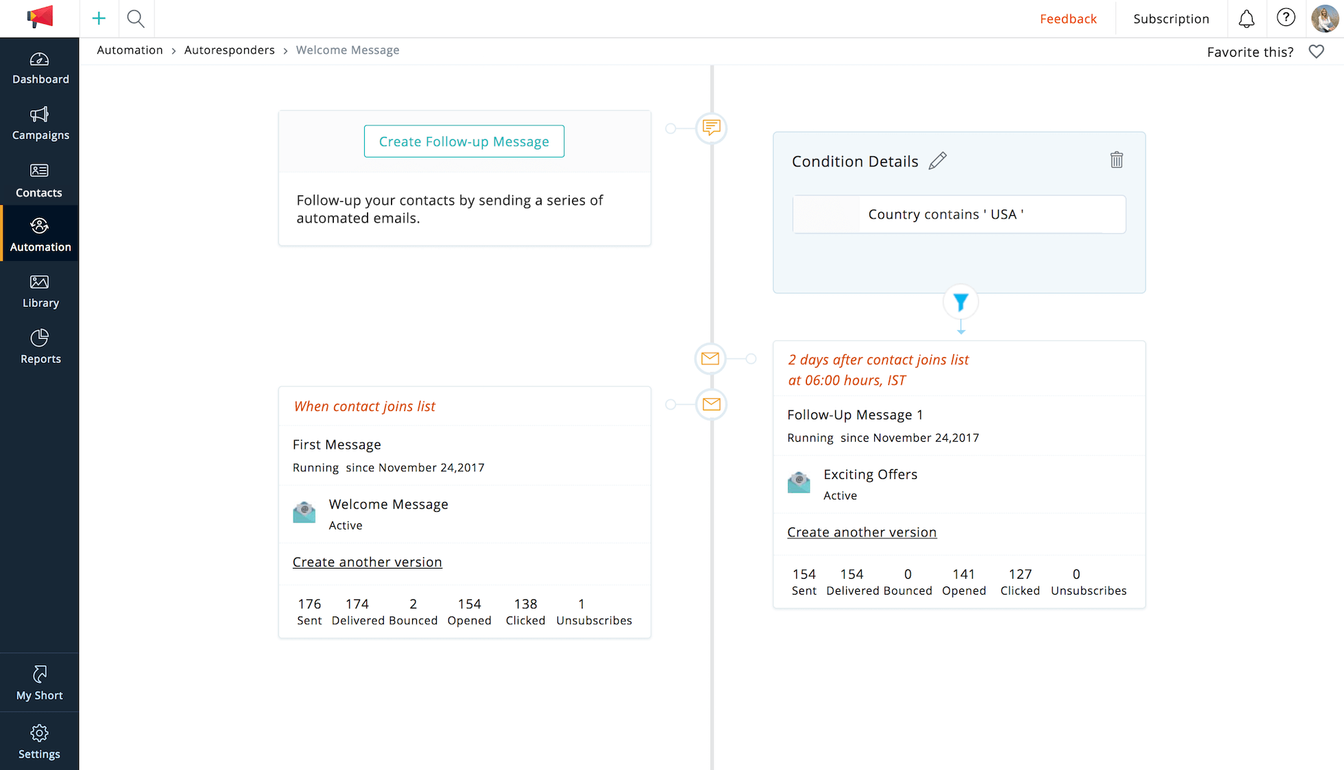 Signup Autoresponder - Zoho Campaigns Signup Autoresponder