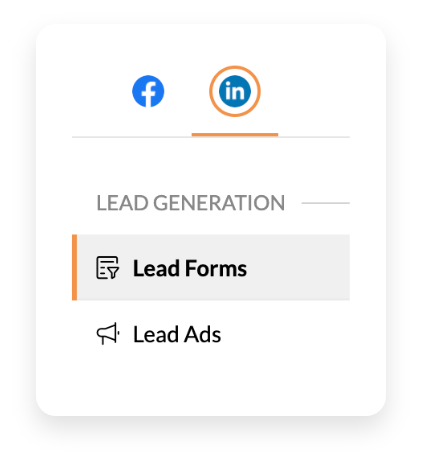 Ad account form