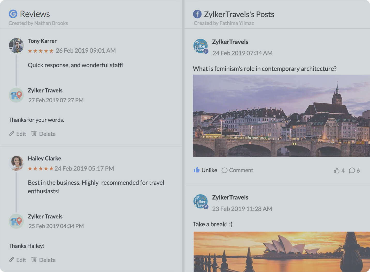 Social Features