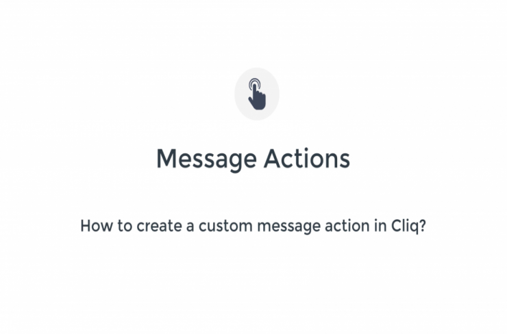 message action handler