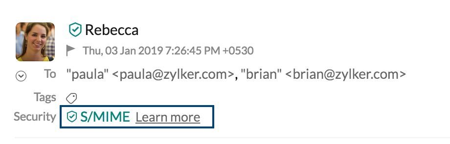 identifying S/MIME encryptio