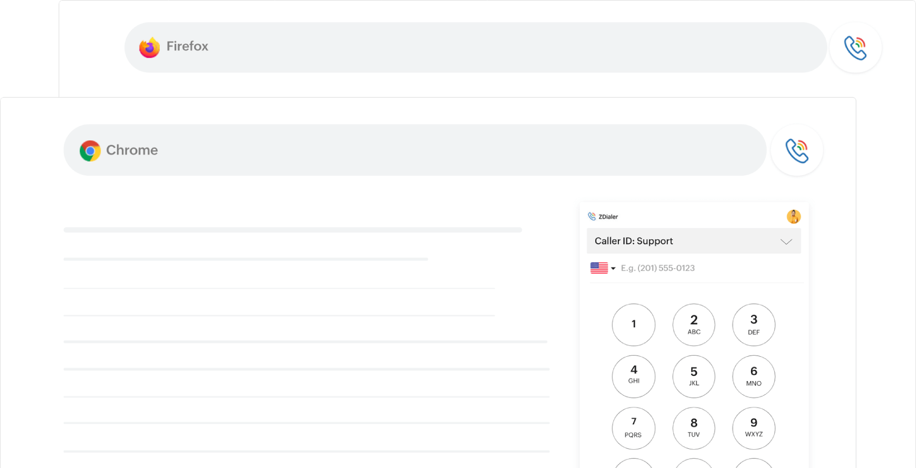 Experience better call handling with ZDialer