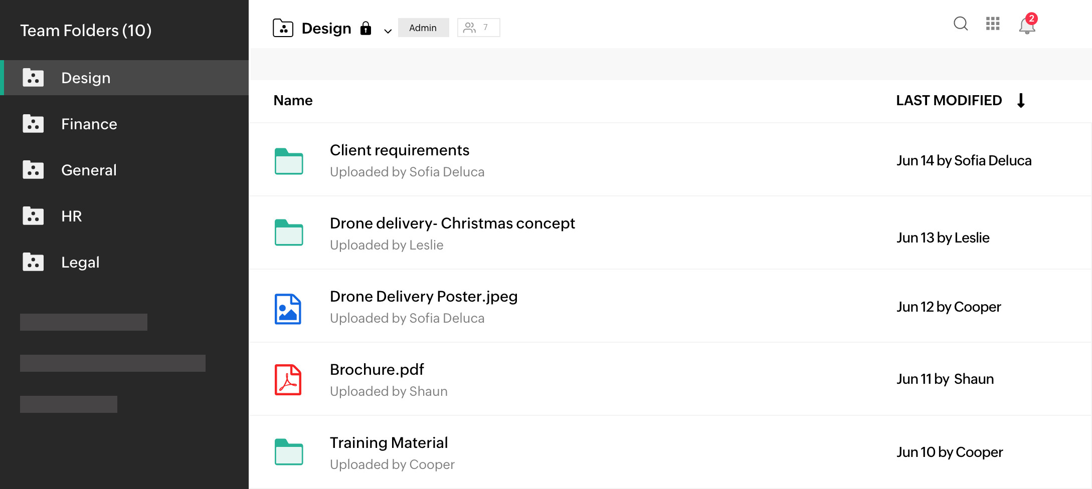 Manage files from a single place