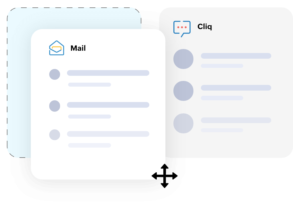 Seamless multitasking with central collaboration dashboard
