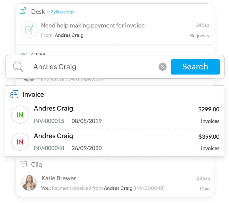 Invoicing in one place