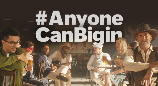 Anyone can bigin
