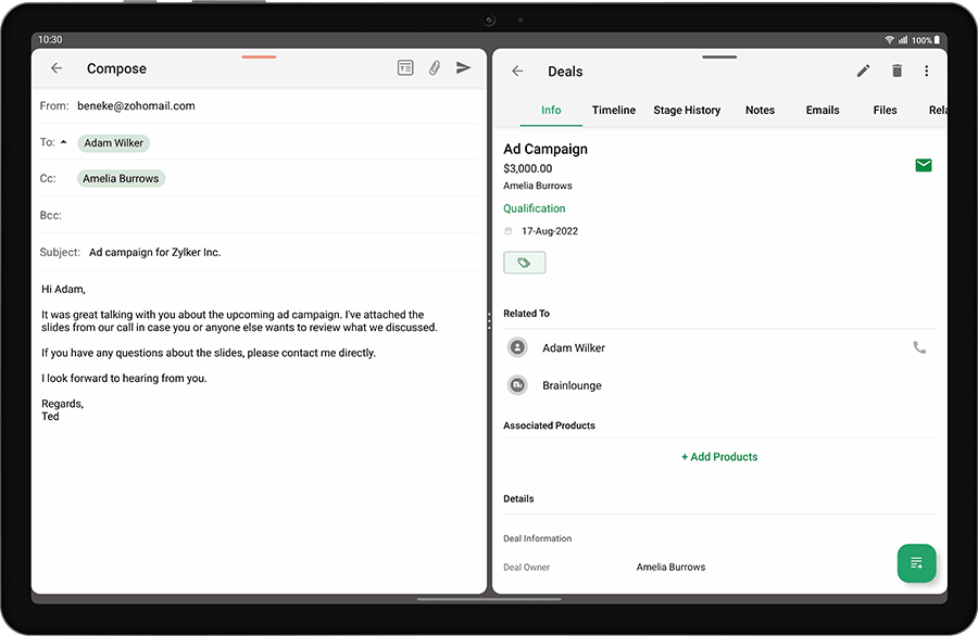 Multi-instance - Bigin by Zoho CRM