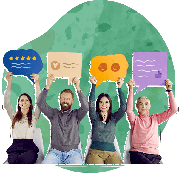 Top banner image representing customer-testimonial